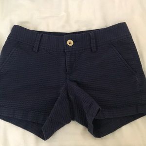 Size 0 Navy Lilly Pulitzer Callahan Shorts